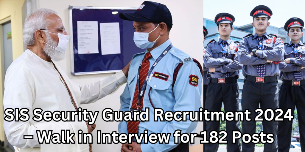 Security Guard Recruitment 2024