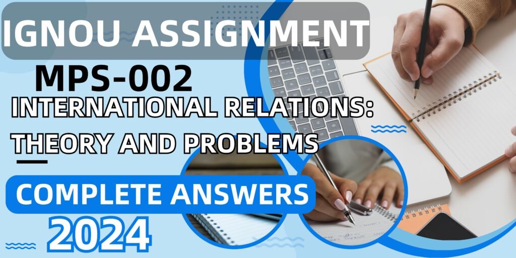 IGNOU MPS 2 Assignment Answer 2024