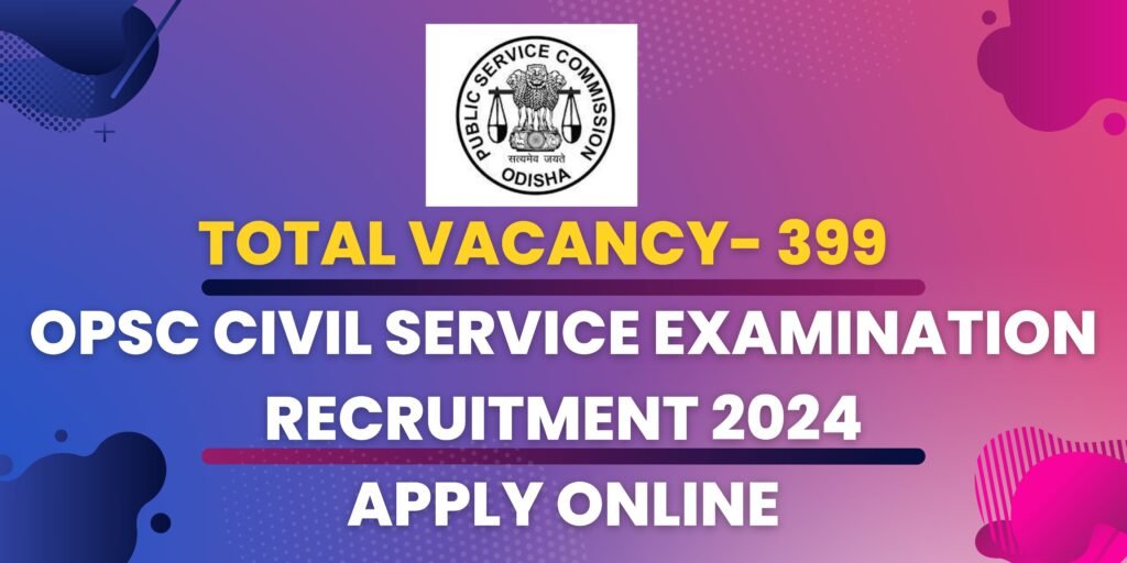 OPSC Recruitment 2023