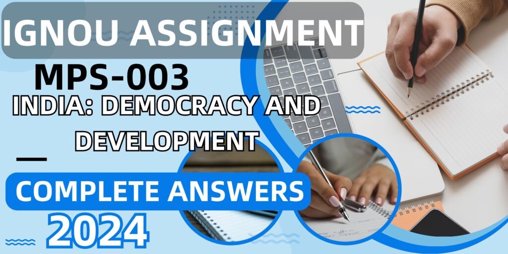 ignou assignment answer