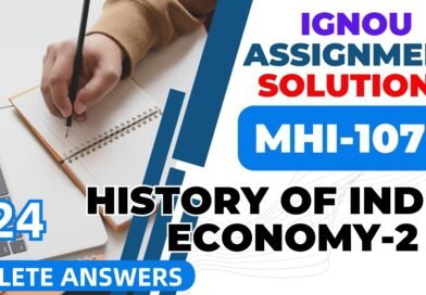 ignou assignment solution mhi 107