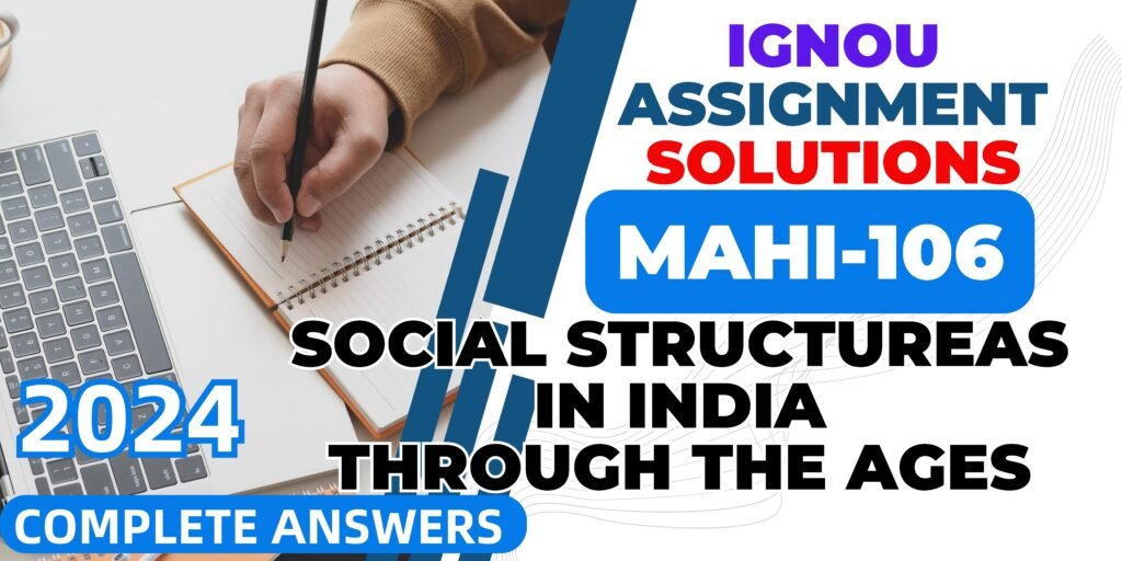 IGNOU History Assignment 2024 Solutions