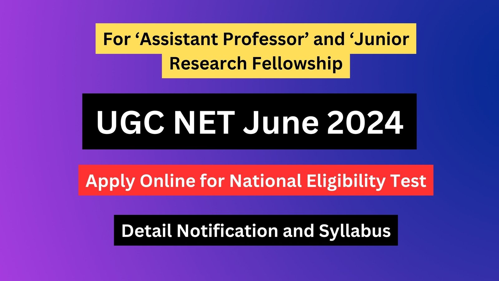 UGC NET June 2024