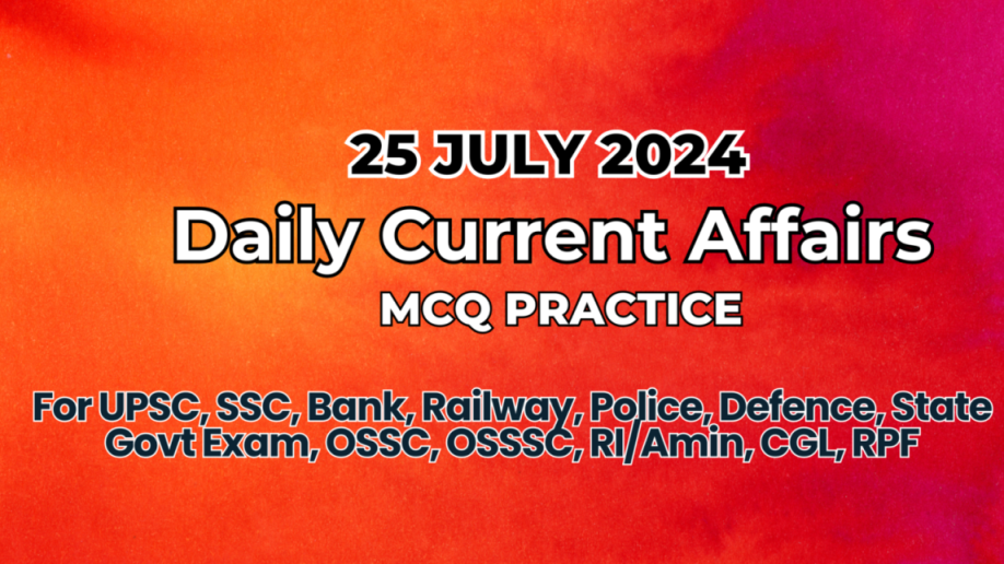 daily current affairs mcq