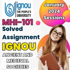 MHI-101 Assignment Solution