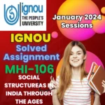 MA History IGNOU MHI-106 Assignment Solution