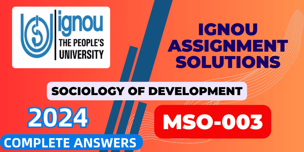 ignou mso 003 assignment solution