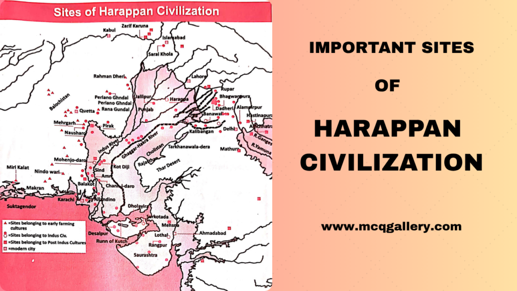 sites of harappa